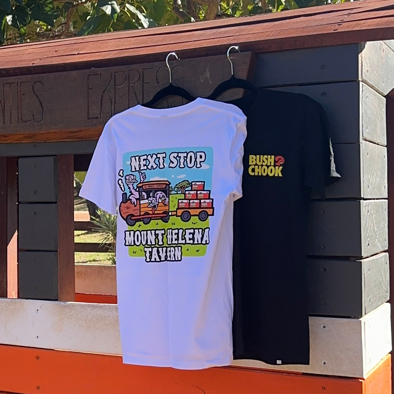 Bush Chook X The Mounties T-Shirt